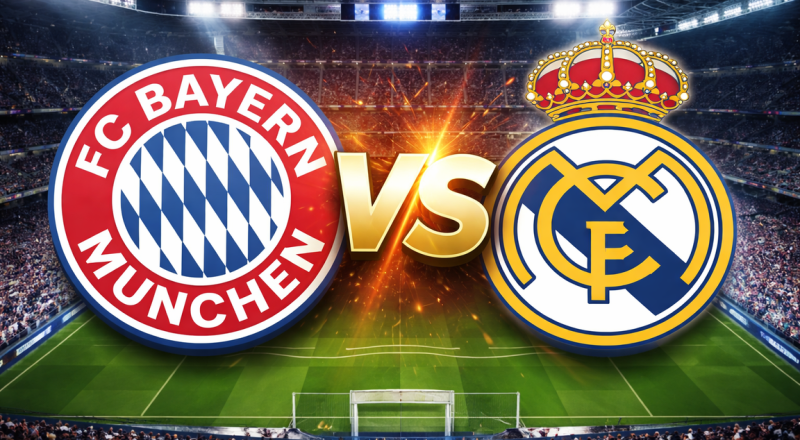Duel Raksasa: Supercomputer Prediksi Bayern Kalahkan Real Madrid